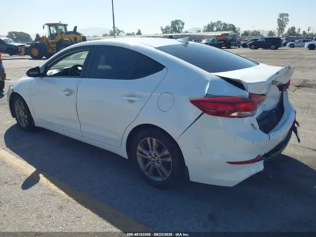 2018 Hyundai ELANTRA SEL VIN 5NPD84LF2JH225932 фото 3