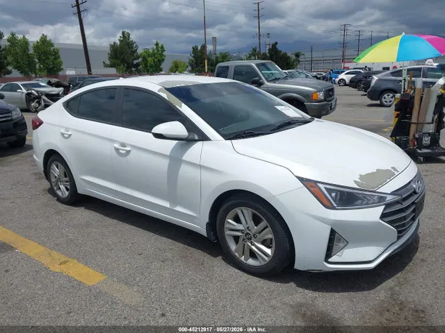 2019 Hyundai ELANTRA SEL VIN 5NPD84LF0KH488597 фото 1