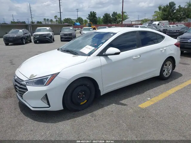 2019 Hyundai ELANTRA SEL VIN 5NPD84LF0KH488597 фото 2