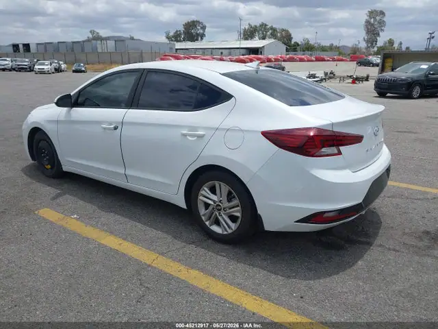 2019 Hyundai ELANTRA SEL VIN 5NPD84LF0KH488597 фото 3