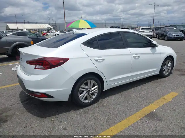 2019 Hyundai ELANTRA SEL VIN 5NPD84LF0KH488597 фото 4