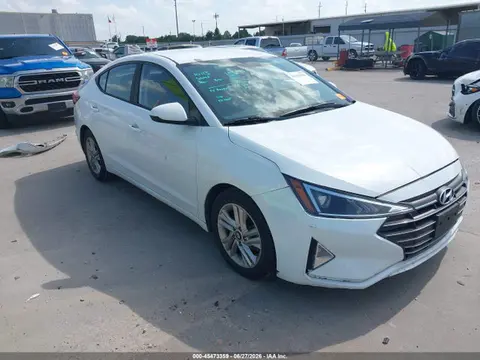 5NPD84LF0KH475980 — 2019 Hyundai Elantra SEL, Задняя часть слева (Left Rear), фото до ремонта