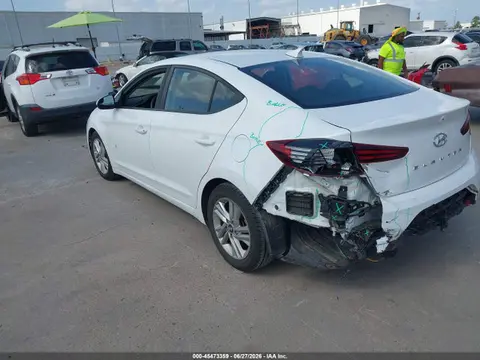 2019 Hyundai ELANTRA SEL VIN 5NPD84LF0KH475980 фото 3