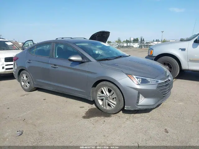 5NPD84LFXKH423501 — 2019 Hyundai Elantra SEL, Естественный износ (Normal Wear & Tear), фото до ремонта