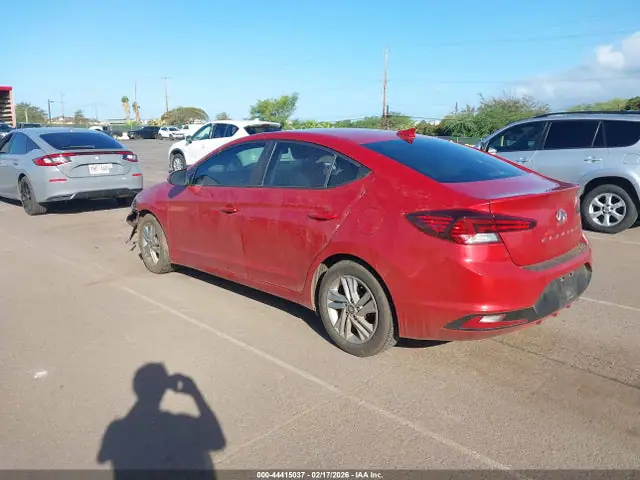 5NPD84LF2LH512156 — 2020 Hyundai Elantra SEL, фото 3 с аукциона IAAI 13.10.2026, Передняя часть