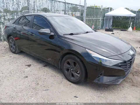 5NPLM4AG5MH023481 — 2021 Hyundai Elantra SEL, Пресная вода (Fresh Water), фото до ремонта