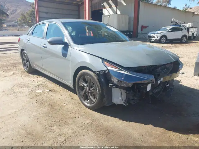 KMHLS4AG2MU211611 — 2021 Hyundai Elantra SEL, Передняя часть (Front End), фото до ремонта