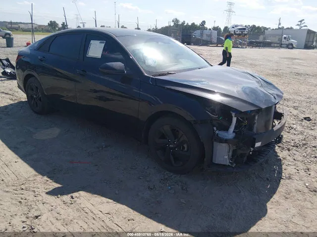 2021 Hyundai ELANTRA SEL VIN 5NPLS4AG9MH023571 фото 1
