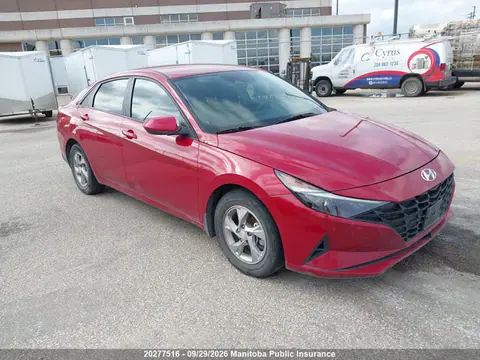 KMHLM4AG9NU310406 — 2022 Hyundai Elantra SEL, Передняя часть слева (Left Front), фото до ремонта