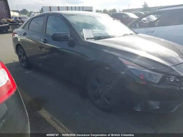 KMHLM4AG3NU327699 — 2022 Hyundai Elantra SEL, Передняя часть (Front), фото до ремонта