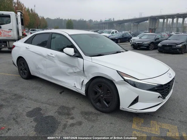 2022 Hyundai ELANTRA SEL VIN KMHLM4AG9NU215893 фото 1