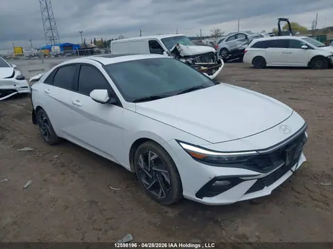 KMHLM4DG1RU775148 — 2024 Hyundai Elantra SEL, Задняя часть (Rear), фото до ремонта