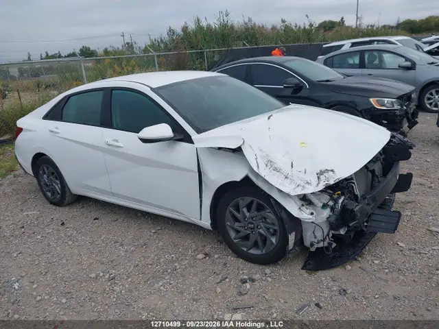 KMHLM4DG6RU795105 — 2024 Hyundai Elantra SEL, Передняя часть (Front), фото до ремонта