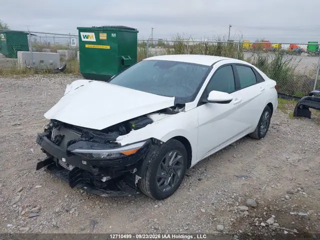 KMHLM4DG6RU795105 — 2024 Hyundai Elantra SEL, фото 2 с аукциона IAAI 14.10.2026, Передняя часть