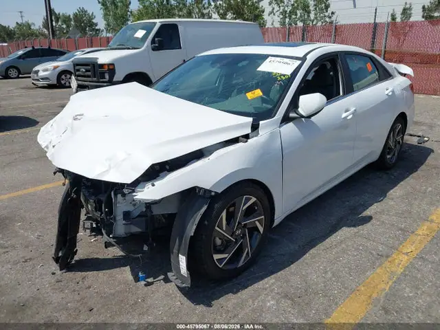 2024 Hyundai ELANTRA SEL VIN KMHLS4DGXRU642801 фото 2