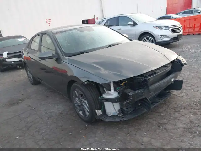 KMHLM4DGXRU637270 — 2024 Hyundai Elantra SEL, Передняя часть (Front End), фото до ремонта