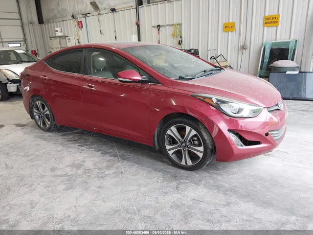 2014 Hyundai Elantra Sport VIN KMHDH4AH2EU168885 фото 1