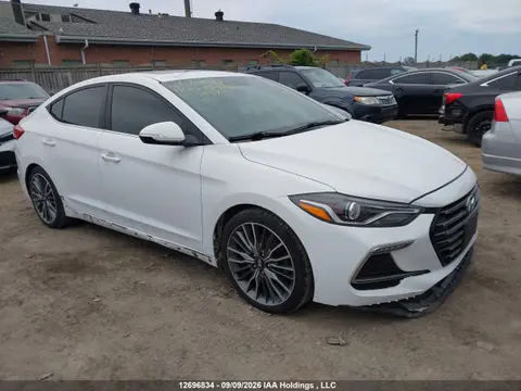 KMHD04LB5HU385433 — 2017 Hyundai Elantra Sport, Передняя часть (Front), фото до ремонта
