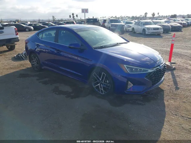 2019 Hyundai Elantra Sport VIN KMHD04LB8KU835521 фото 1