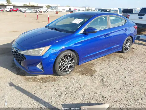 2019 Hyundai Elantra Sport VIN KMHD04LB8KU835521 фото 2