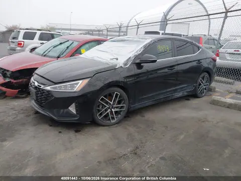 2020 Hyundai Elantra Sport VIN KMHD04LB5LU062881 фото 2