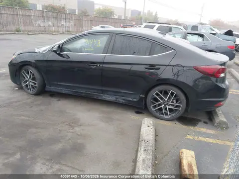 2020 Hyundai Elantra Sport VIN KMHD04LB5LU062881 фото 3