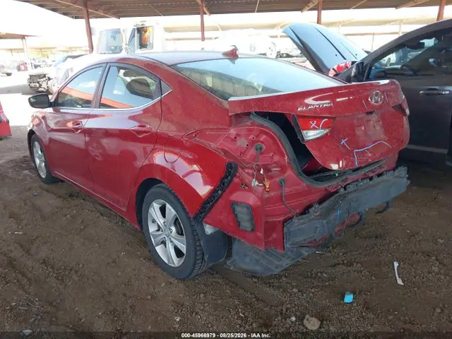 2016 Hyundai Elantra Value Edition VIN KMHDH4AE4GU584347 фото 3