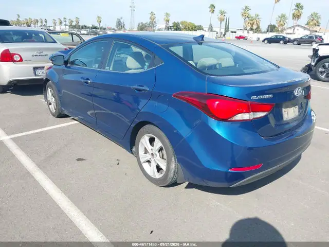 KMHDH4AE4GU484507 — 2016 Hyundai Elantra Value Edition, фото 3 с аукциона IAAI 13.10.2026, Передняя часть