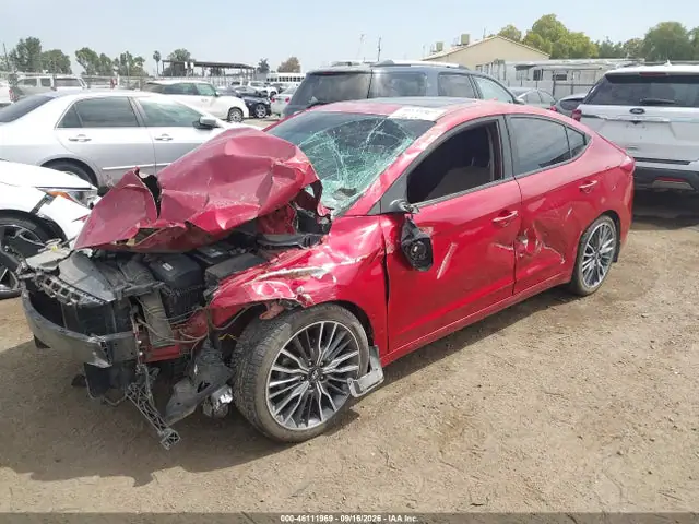 5NPD84LF5HH204907 — 2017 Hyundai Elantra Value Edition, фото 2 с аукциона IAAI 29.09.2026, Передняя часть