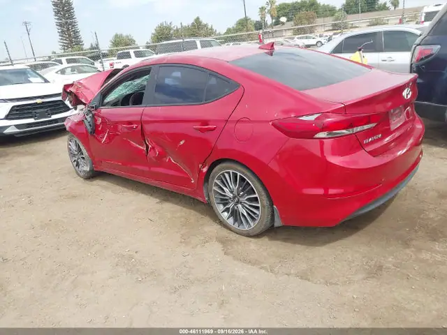 5NPD84LF5HH204907 — 2017 Hyundai Elantra Value Edition, фото 3 с аукциона IAAI 29.09.2026, Передняя часть