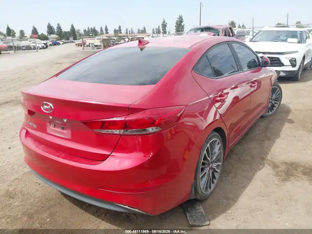 5NPD84LF5HH204907 — 2017 Hyundai Elantra Value Edition, фото 4 с аукциона IAAI 29.09.2026, Передняя часть