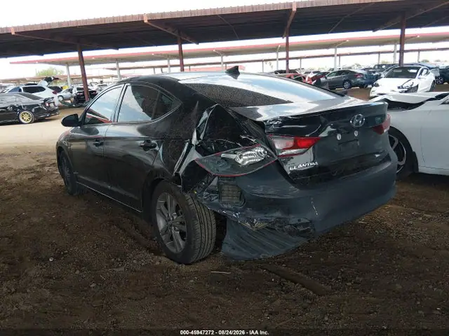 5NPD84LFXJH348572 — 2018 Hyundai Elantra Value Edition, фото 3 с аукциона IAAI 29.09.2026, Задняя часть слева