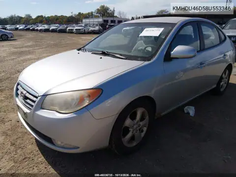 KMHDU46D58U553346 — 2008 Hyundai Elantra, фото 3 с аукциона IAAI, Естественный износ