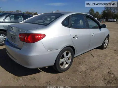 KMHDU46D58U553346 — 2008 Hyundai Elantra, Естественный износ, фото до ремонта