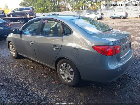 2009 Hyundai Elantra Gls VIN KMHDU46D09U816568 фото 4