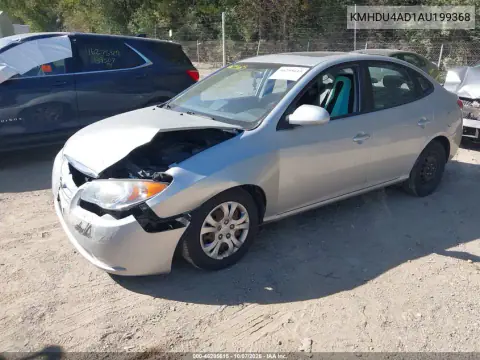 2010 Hyundai Elantra Gls VIN KMHDU4AD1AU199368 фото 3