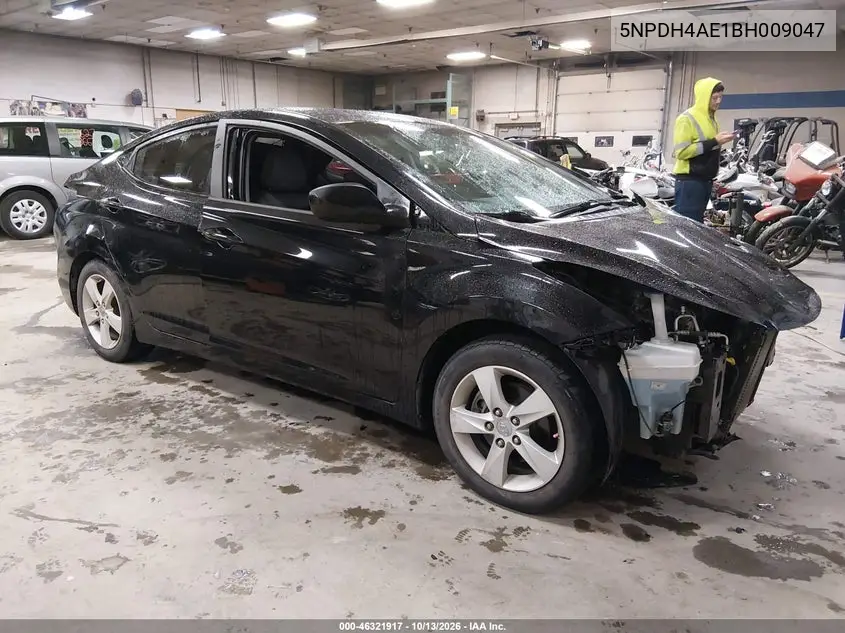 5NPDH4AE1BH009047 — 2011 Hyundai Elantra, фото 2 с аукциона IAAI, Передняя часть