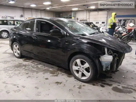 5NPDH4AE1BH009047 — 2011 Hyundai Elantra, фото 2 с аукциона IAAI, Передняя часть