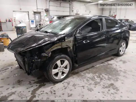 5NPDH4AE1BH009047 — 2011 Hyundai Elantra, фото 3 с аукциона IAAI, Передняя часть