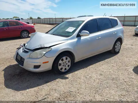 2012 Hyundai Elantra Touring Gls VIN KMHDB8AE3CU151959 фото 3