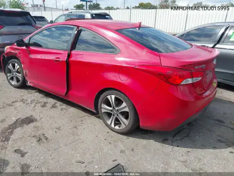 2013 Hyundai Elantra Se VIN KMHDH6AE1DU015995 фото 3
