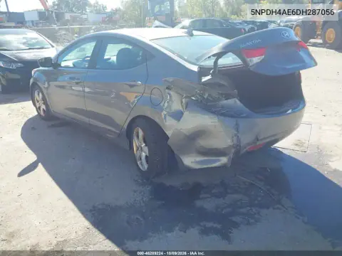 2013 Hyundai Elantra Gls VIN 5NPDH4AE6DH287056 фото 4