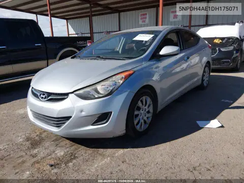 2013 Hyundai Elantra Gls VIN 5NPDH4AE1DH175071 фото 3