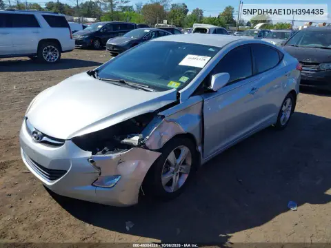 2013 Hyundai Elantra Gls VIN 5NPDH4AE1DH394435 фото 3