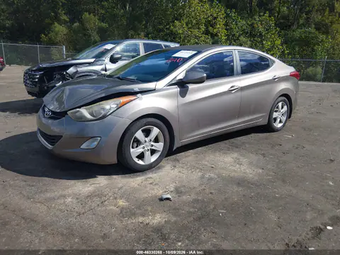 2013 Hyundai Elantra Gls VIN 5NPDH4AE4DH246604 фото 3