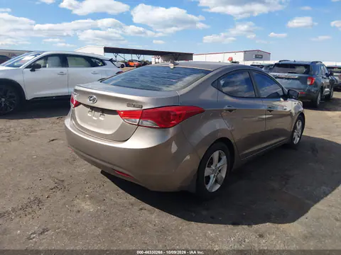 2013 Hyundai Elantra Gls VIN 5NPDH4AE4DH246604 фото 5