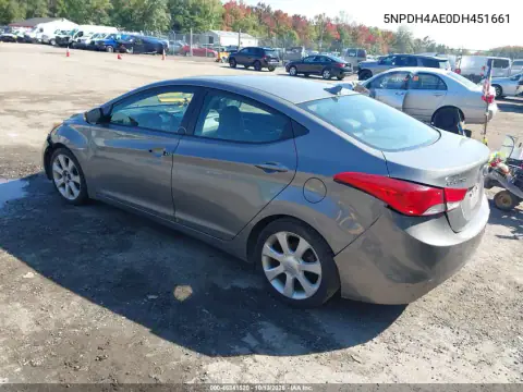 5NPDH4AE0DH451661 — 2013 Hyundai Elantra, фото 4 с аукциона IAAI, Угон