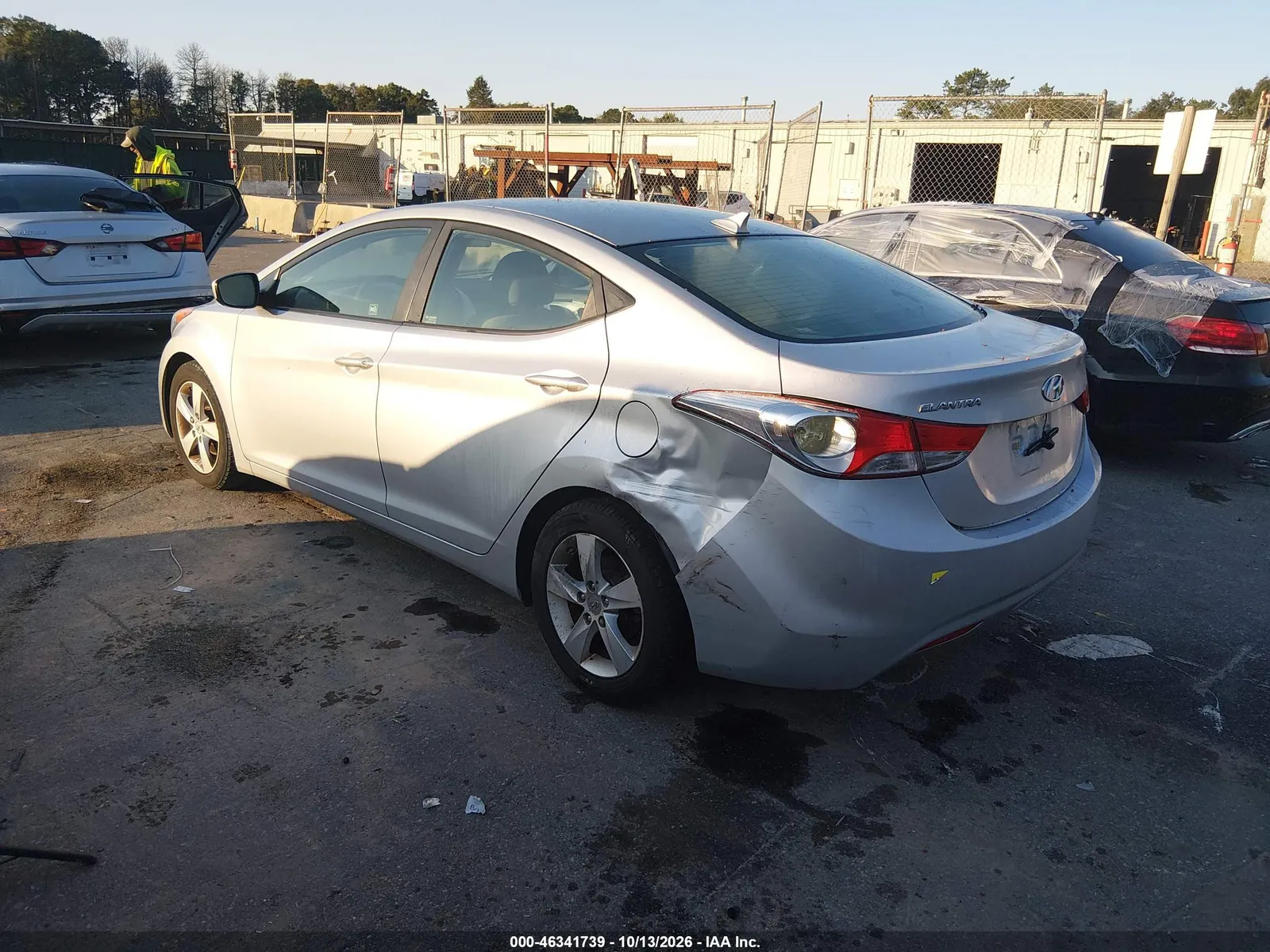 2013 Hyundai Elantra Gls VIN 5NPDH4AE0DH322075 фото 7