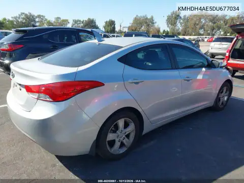 KMHDH4AE5DU677034 — 2013 Hyundai Elantra, фото 5 с аукциона IAAI, Не указано