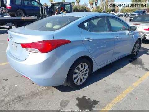KMHDH4AE8DU491164 — 2013 Hyundai Elantra, фото 5 с аукциона IAAI, Кража